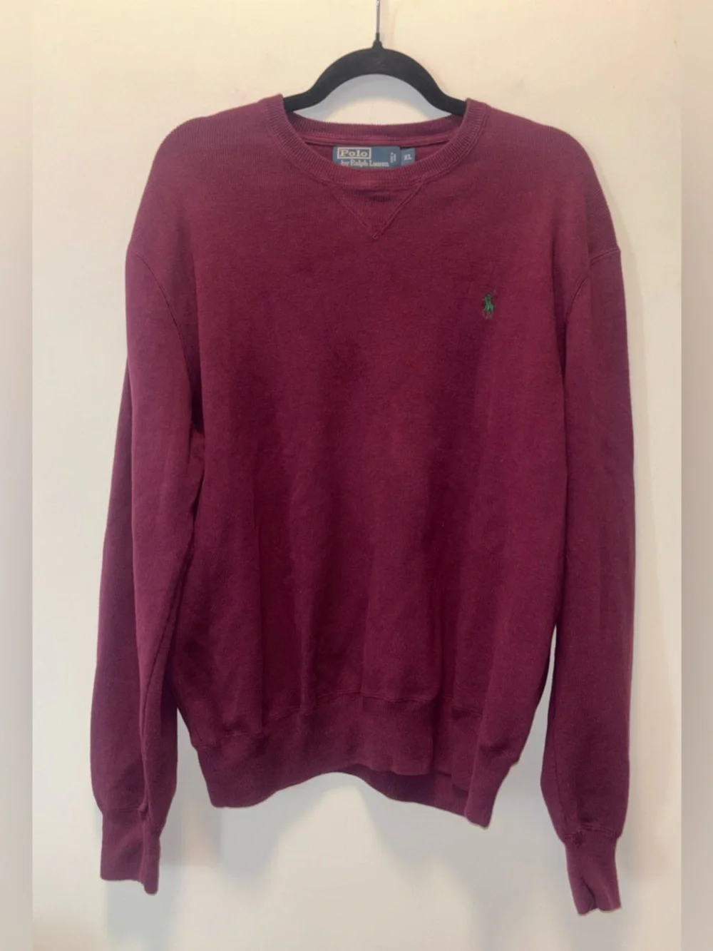Men’s Maroon Polo Ralph Lauren Sweater